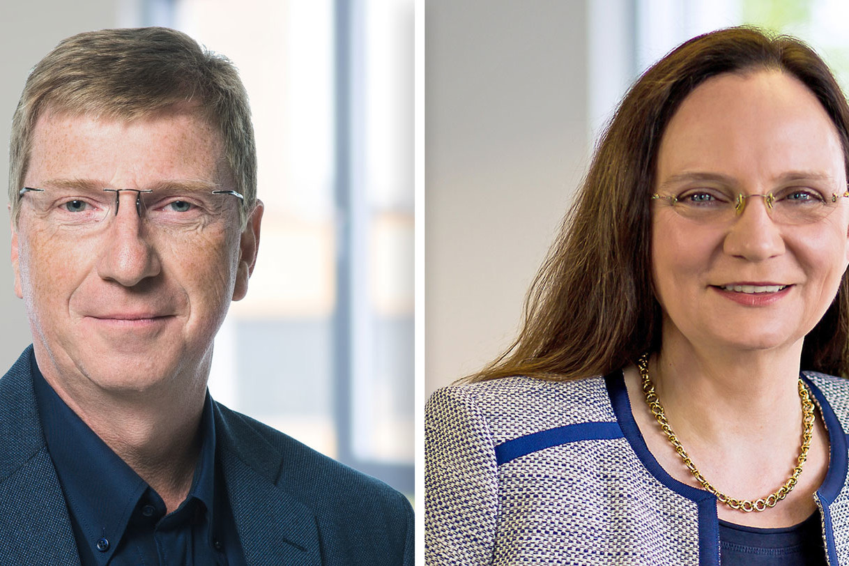The management of GRÜN NTX GmbH: Rainer Heckmann as the new CEO and Carola Fornoff as COO.