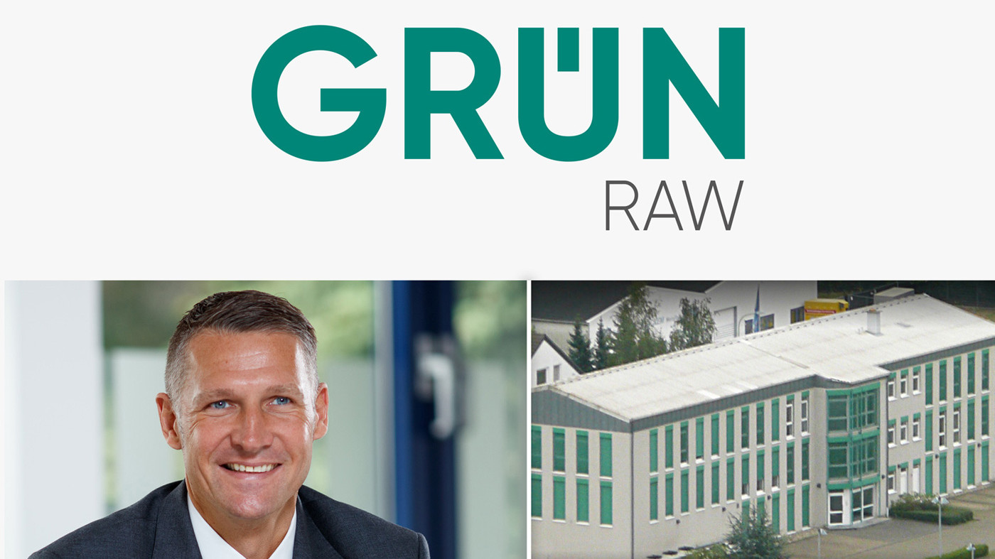 Christian Sohn ist der neue Geschäftsführer der GRÜN raw GmbH in Düren.